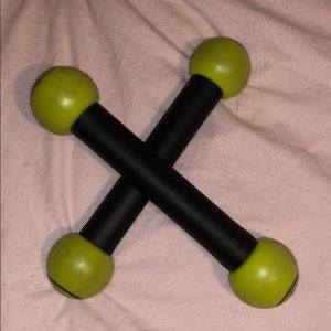 Zumba Dancing Weights with Zumba t shirt